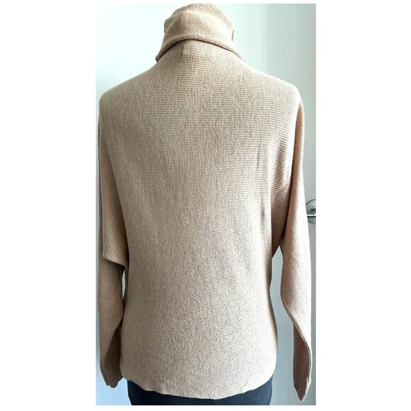 Babaton Camel Color Turtle Neck Dolman Sweater XS - Picture 2 of 6